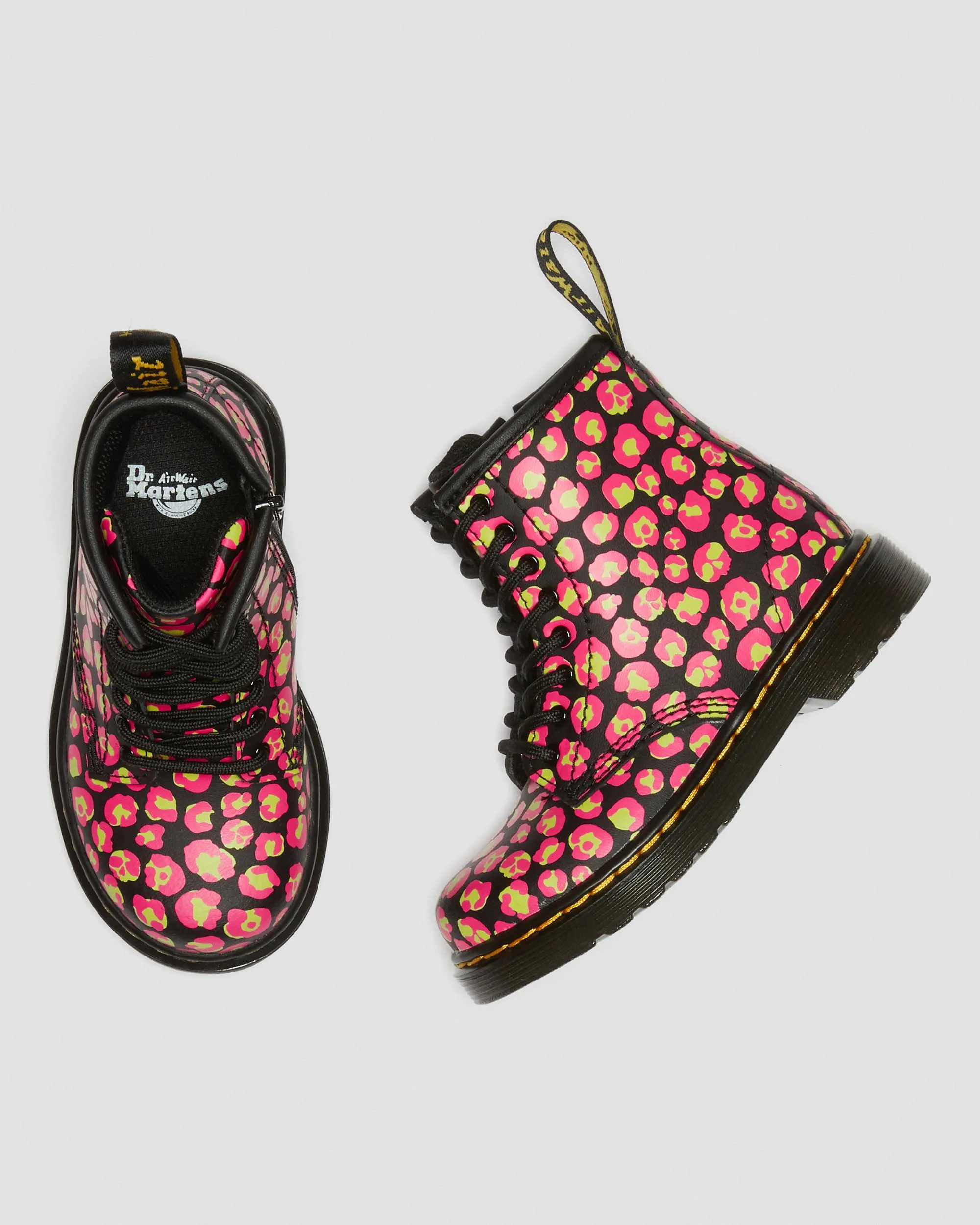 Botas 1460 Leopardo Hydro para niños