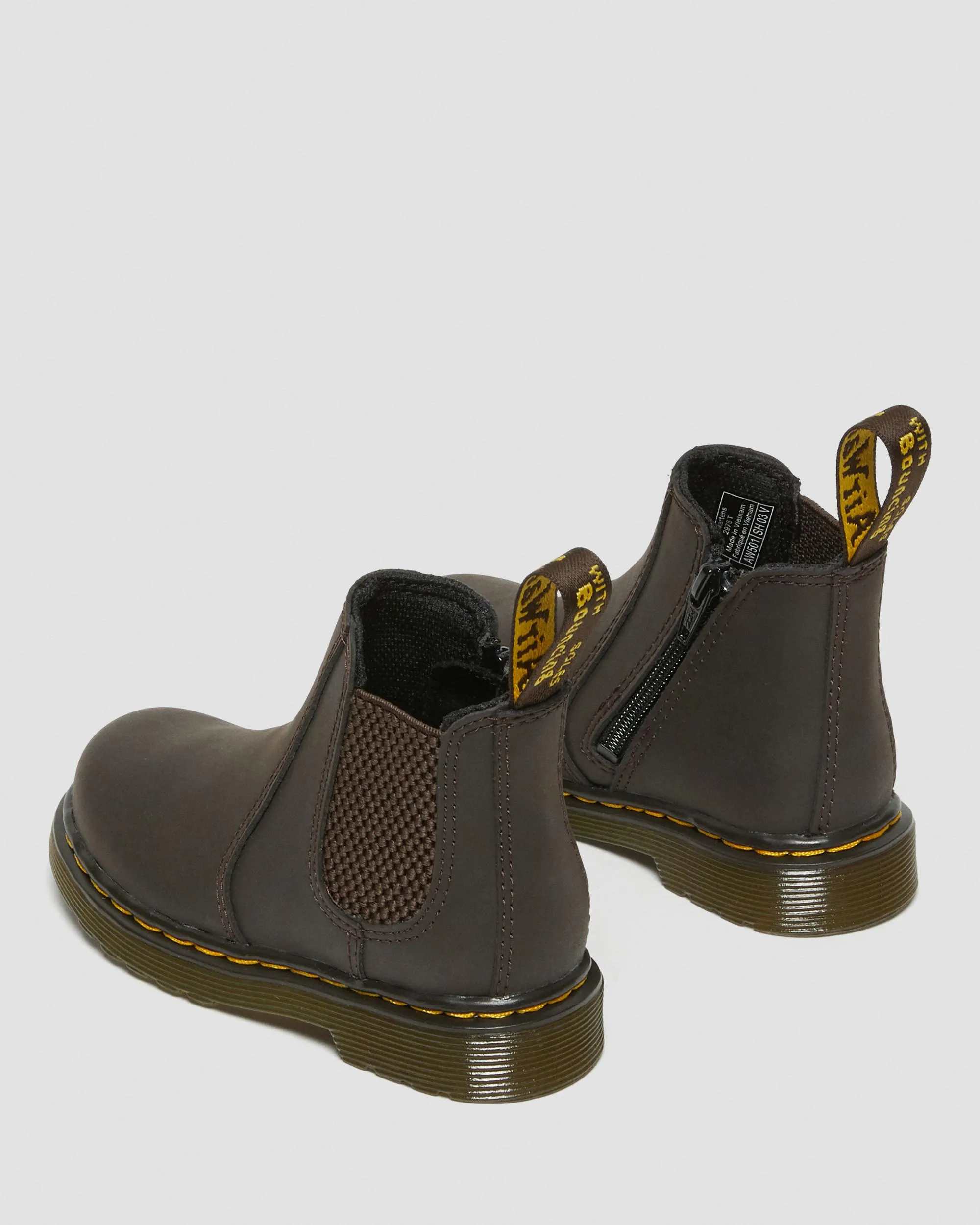 Botas Chelsea 2976 para niños en piel Wildhorse