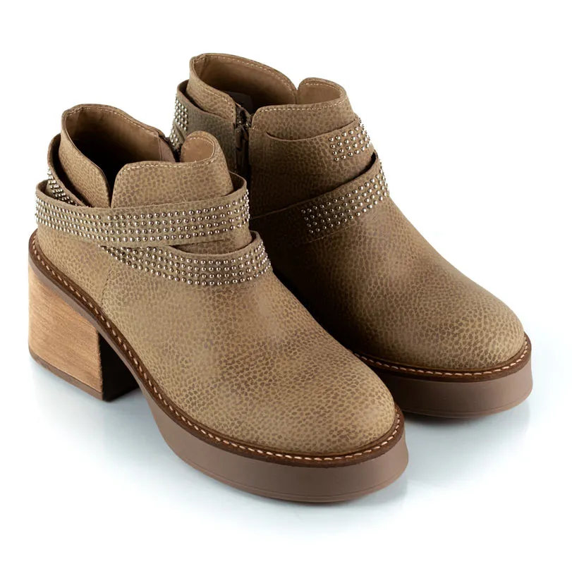 Botas Chini Taupe
