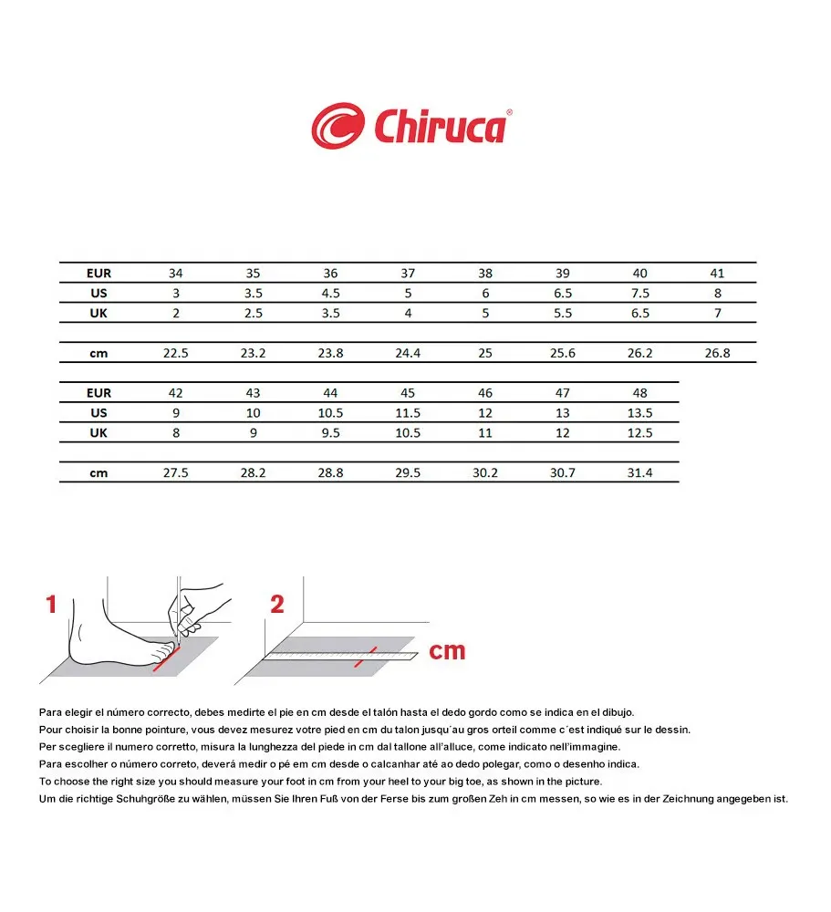 Botas Chiruca Mundaka 18 GTX
