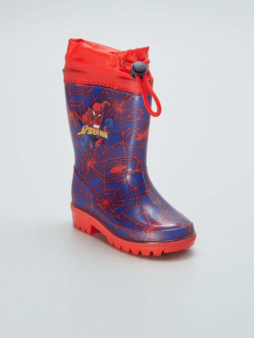 BOTAS DE AGUA 'SPIDERMAN' 'MARVEL'  NEGRO