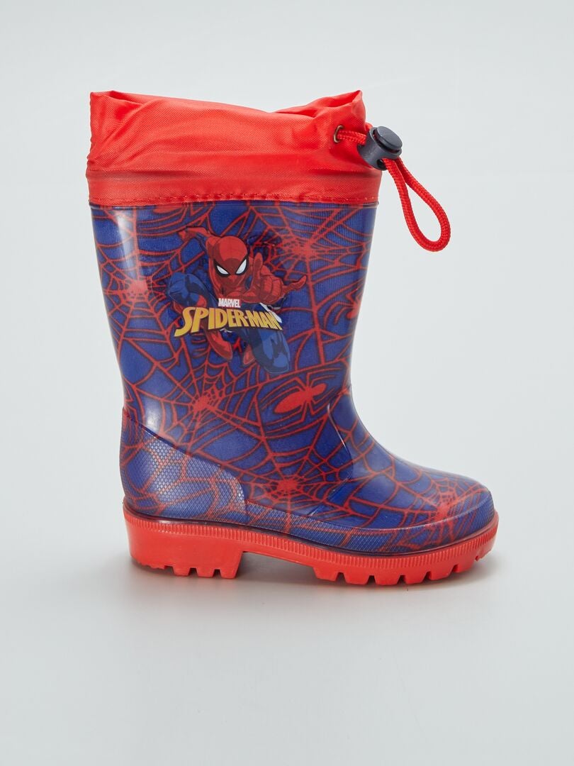 BOTAS DE AGUA 'SPIDERMAN' 'MARVEL'  NEGRO