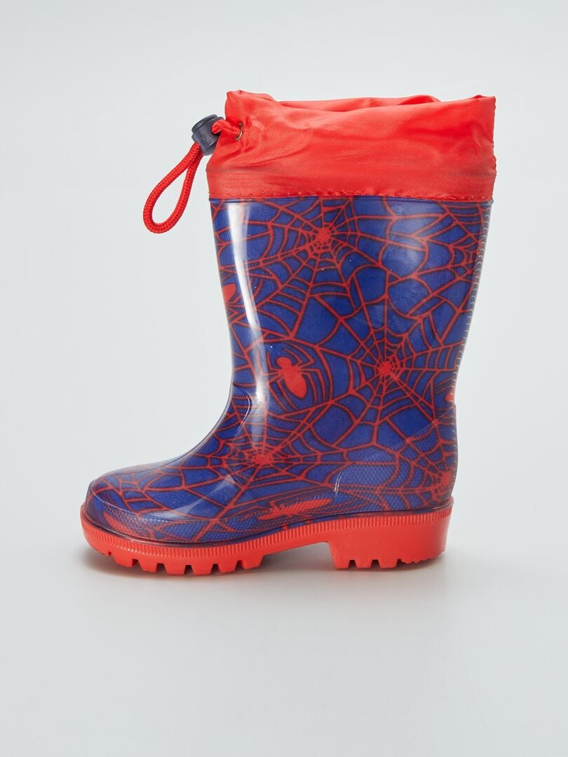 BOTAS DE AGUA 'SPIDERMAN' 'MARVEL'  NEGRO
