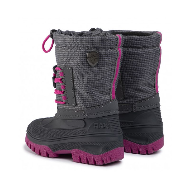 Botas de nieve para niños CMP Kids Ahto WP (Asphalt)