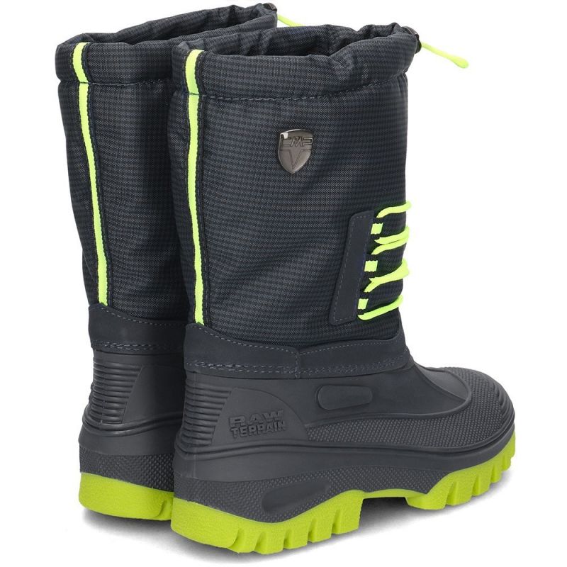 Botas de nieve para niños CMP Kids Ahto WP (BLACK BLUE)