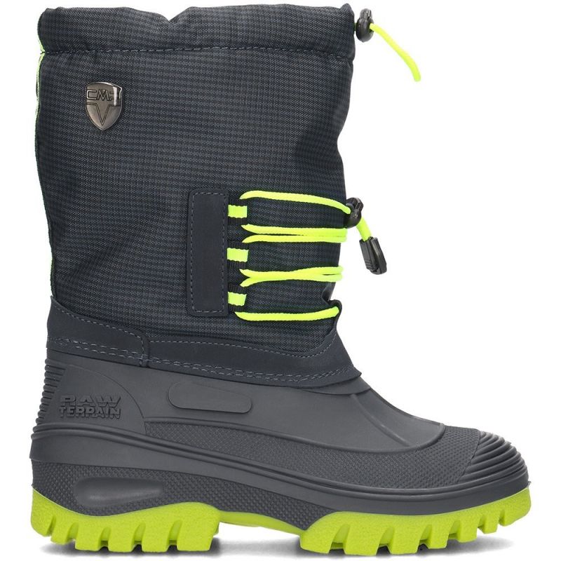Botas de nieve para niños CMP Kids Ahto WP (BLACK BLUE)