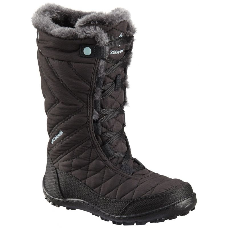 Botas de nieve para niños Columbia Youth Minx (Black/Iceberg)
