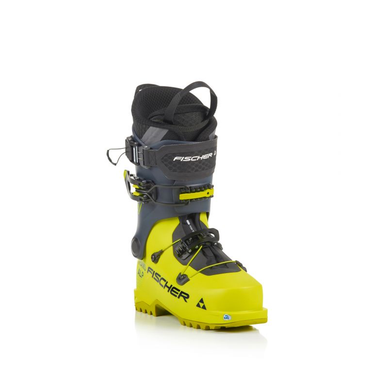 Botas esquí de travesía Fischer TRANSALP PRO (AMARILLO/AZUL OSCURO)