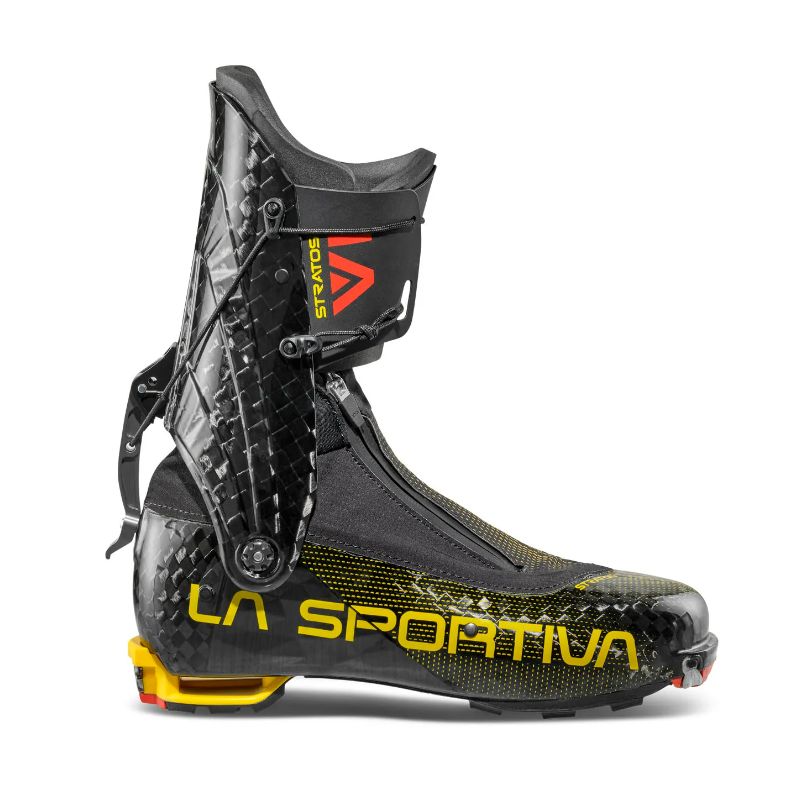Botas esquí montañismo La Sportiva Stratos VI (Carbono/Amarillo)