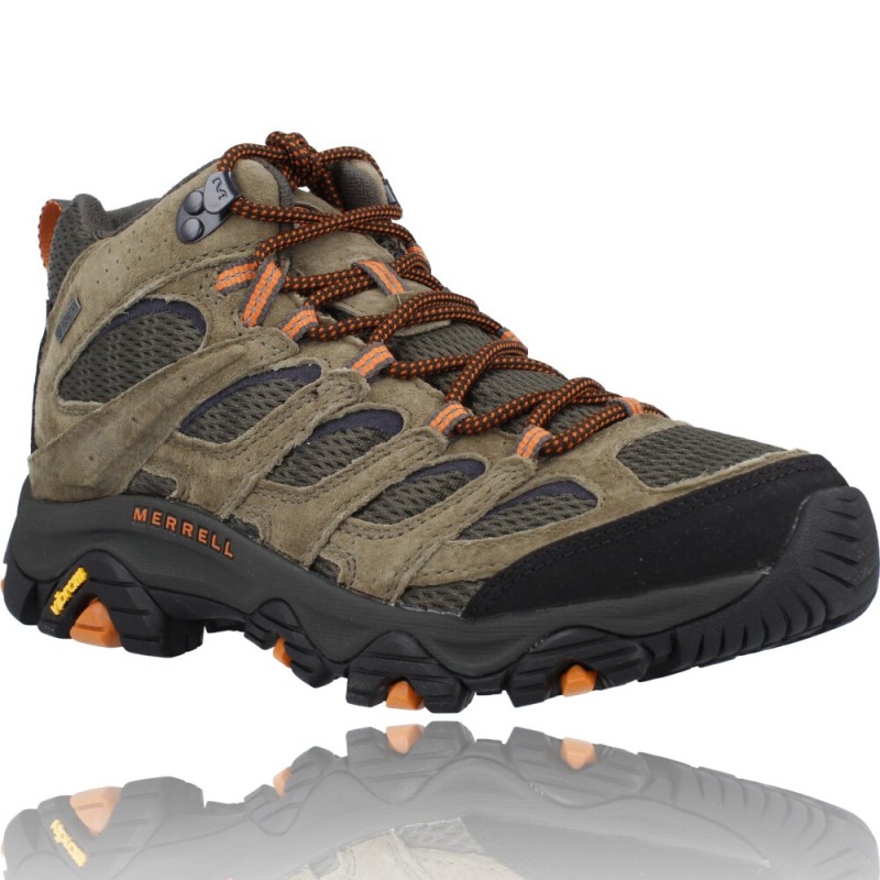 BOTAS HOMBRE GORETEX TREKKING DE MERRELL MOAB 3 MID GTX
