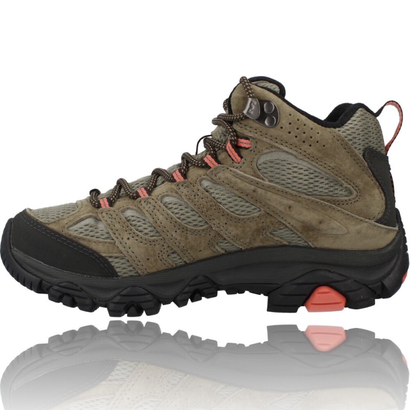 BOTAS MUJER GORETEX SENDERISMO DE MERRELL MOAB 3 MID GTX J036306 Y J036310