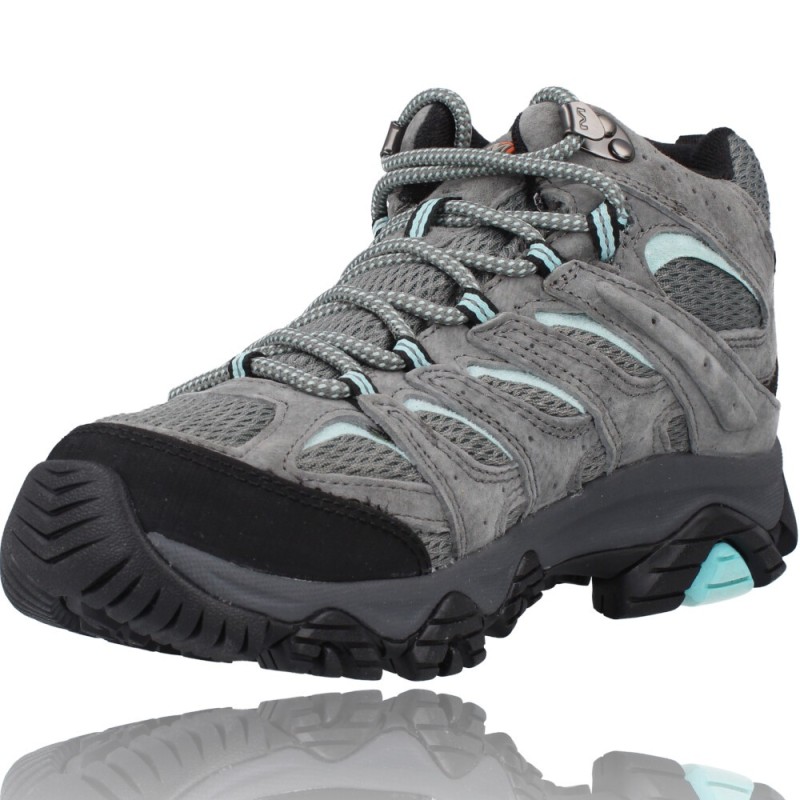 BOTAS MUJER GORETEX SENDERISMO DE MERRELL MOAB 3 MID GTX J036306 Y J036310