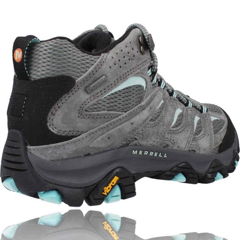 BOTAS MUJER GORETEX SENDERISMO DE MERRELL MOAB 3 MID GTX J036306 Y J036310