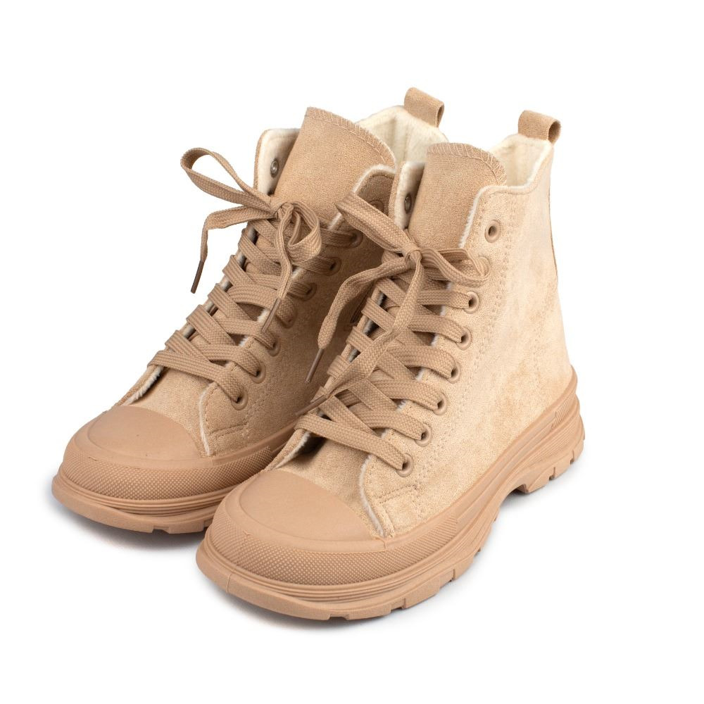 Botas Niña Militares Camel Suela Track
