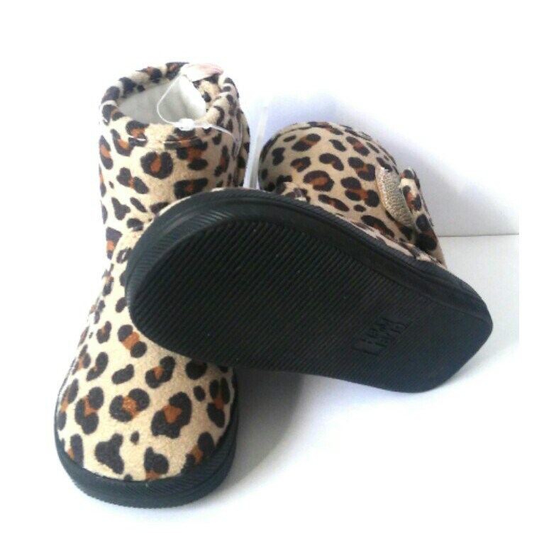 Botas niñas leopardo