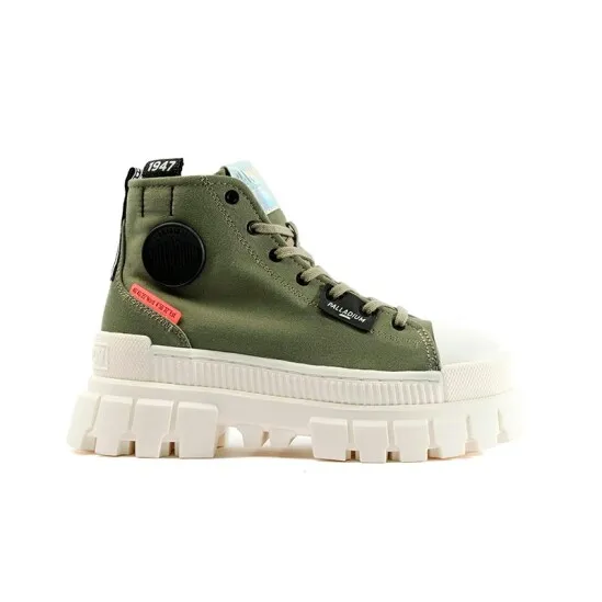 BOTAS PALLADIUM REVOLT HI TX  VERDE