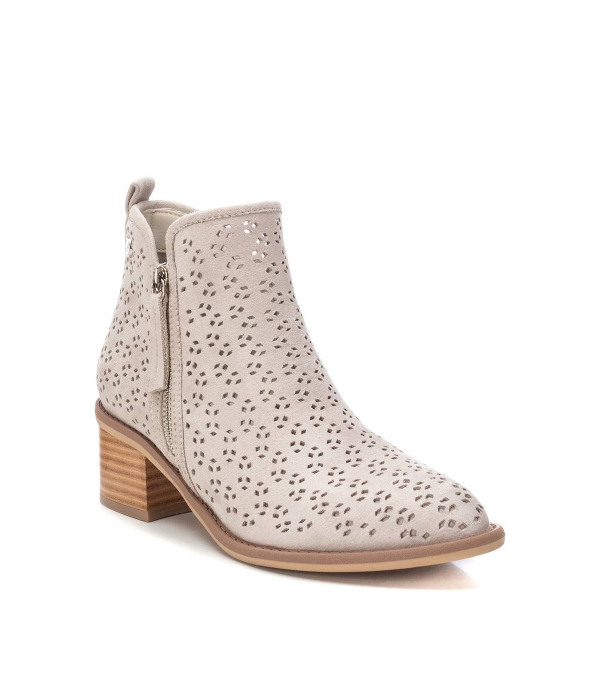 Botines camperos mujer Xti tacón medio