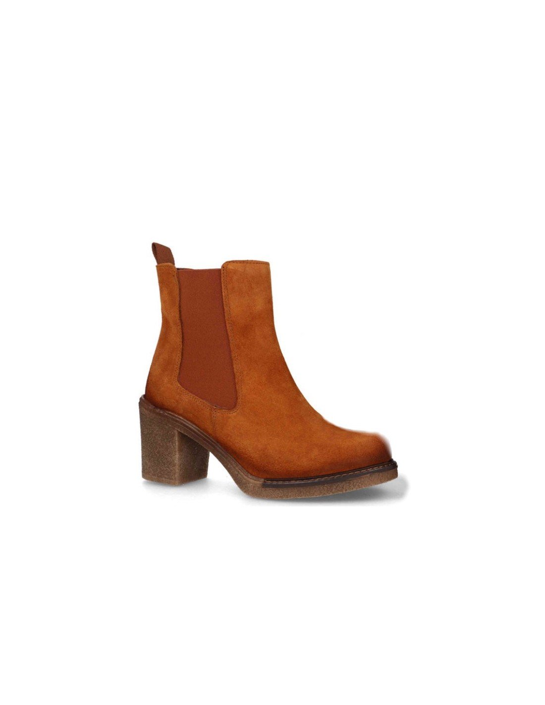 Botines Tacón Suela Goma