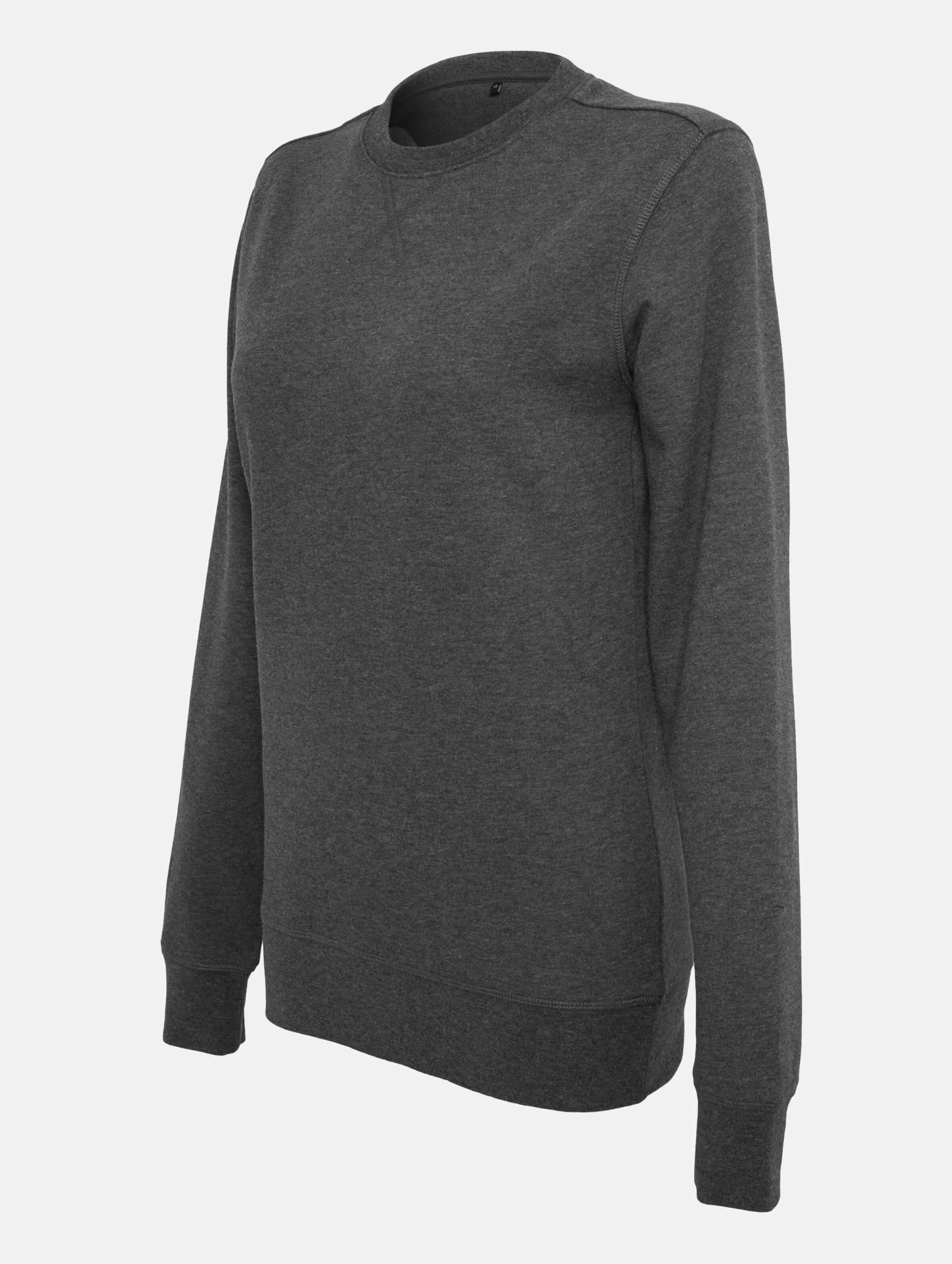 Build Your Brand Ladies Light Crewneck