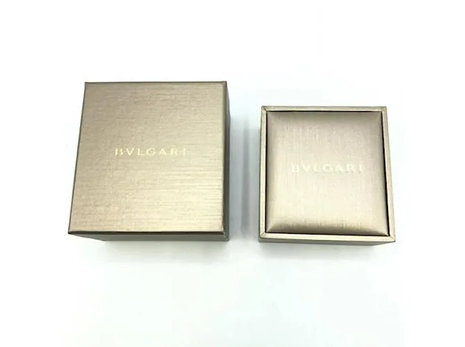Bulgari Pendientes de una sola oreja de ónix Bvlgari Plata 