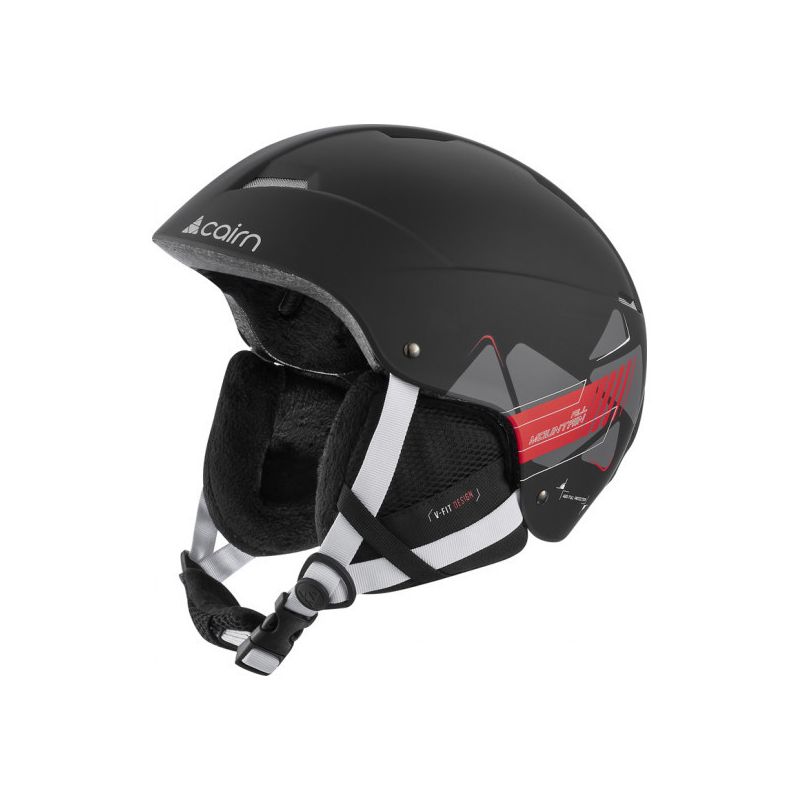 Cairn Andromed (Mat Black Racing) Casco de esquí para hombres