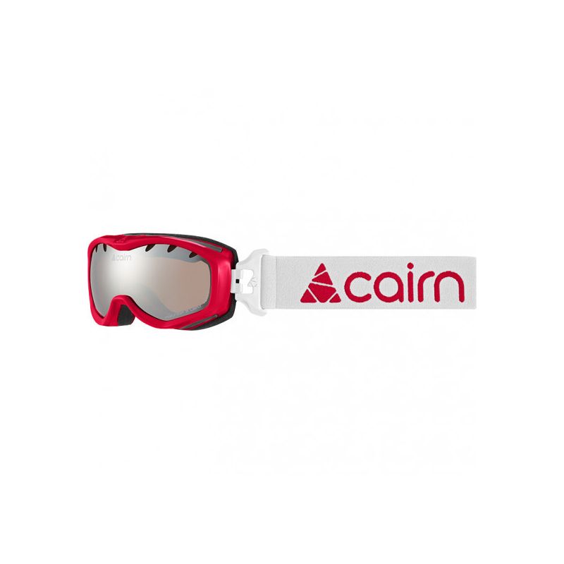 Cairn Rush Spx3 (Blanco Rojo Brillante) Máscara de Esquí Junior