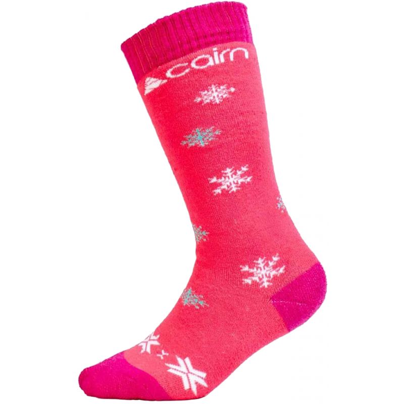 Calcetines de esquí Cairn Spirit J (Fucsia) junior