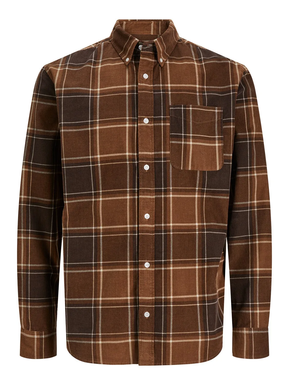 Camisa Corte comfort | Marrón intermedio | Jack & Jones®
