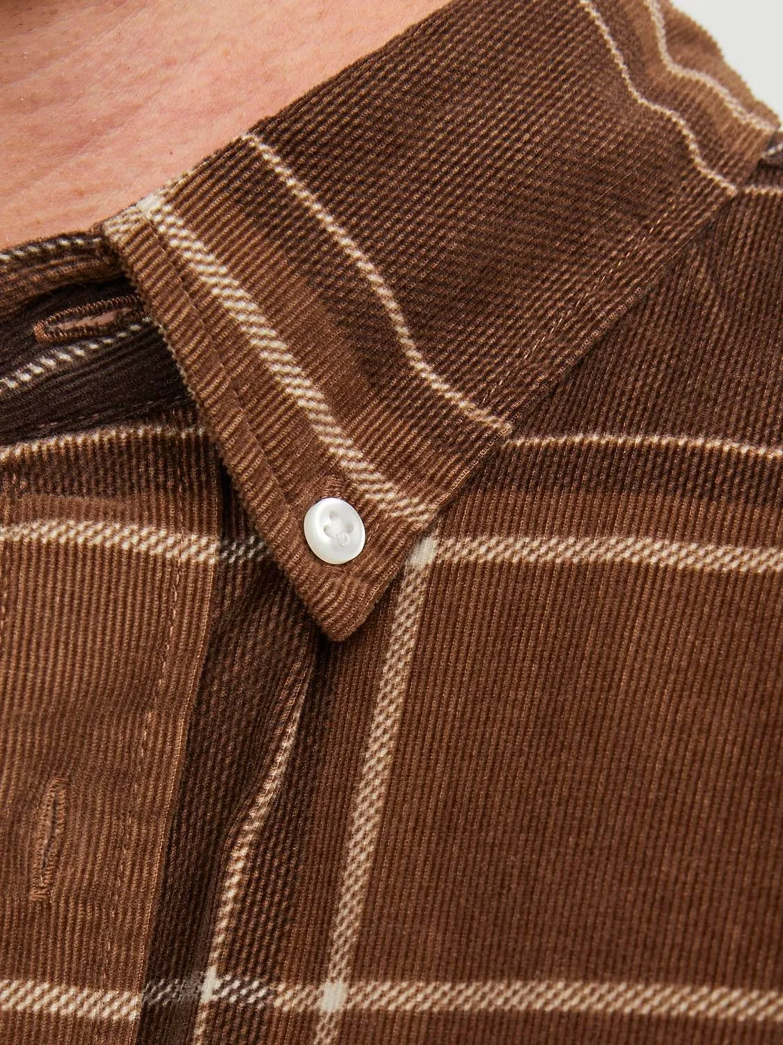 Camisa Corte comfort | Marrón intermedio | Jack & Jones®