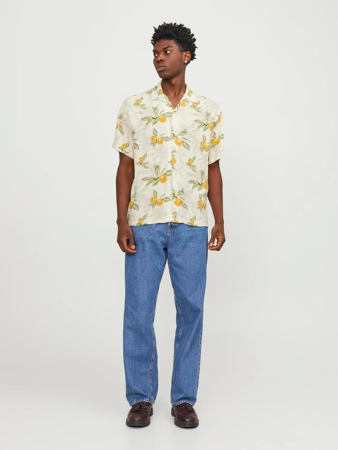 Camisa Corte relaxed | Blanco | Jack & Jones®