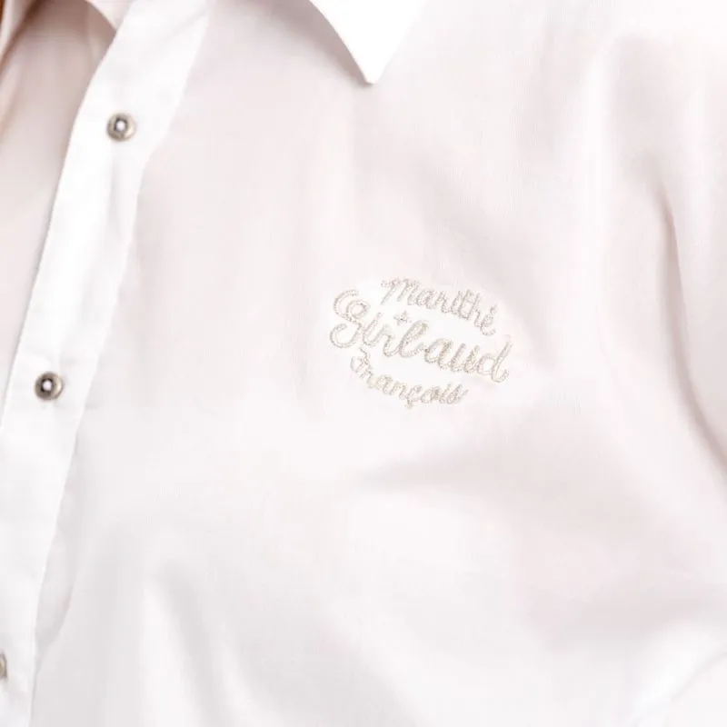 Camisa Manga Corta Para Mujer Girbaud