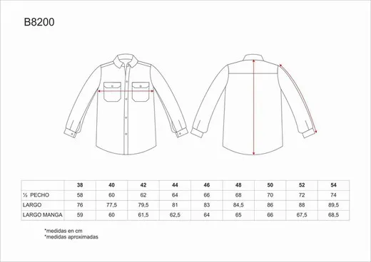 Camisa manga larga 100% Algodón Gris