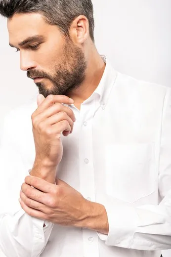 CAMISA OXFORD MANGA LARGA HOMBRE