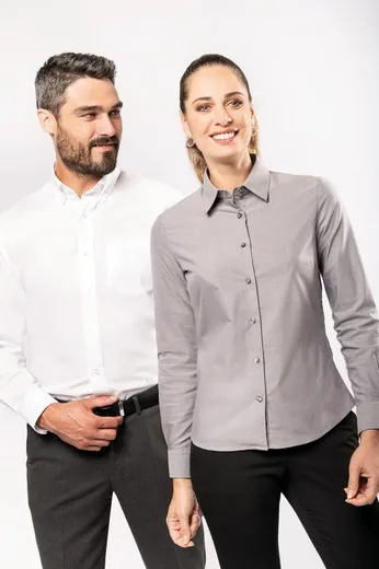 CAMISA OXFORD MANGA LARGA HOMBRE