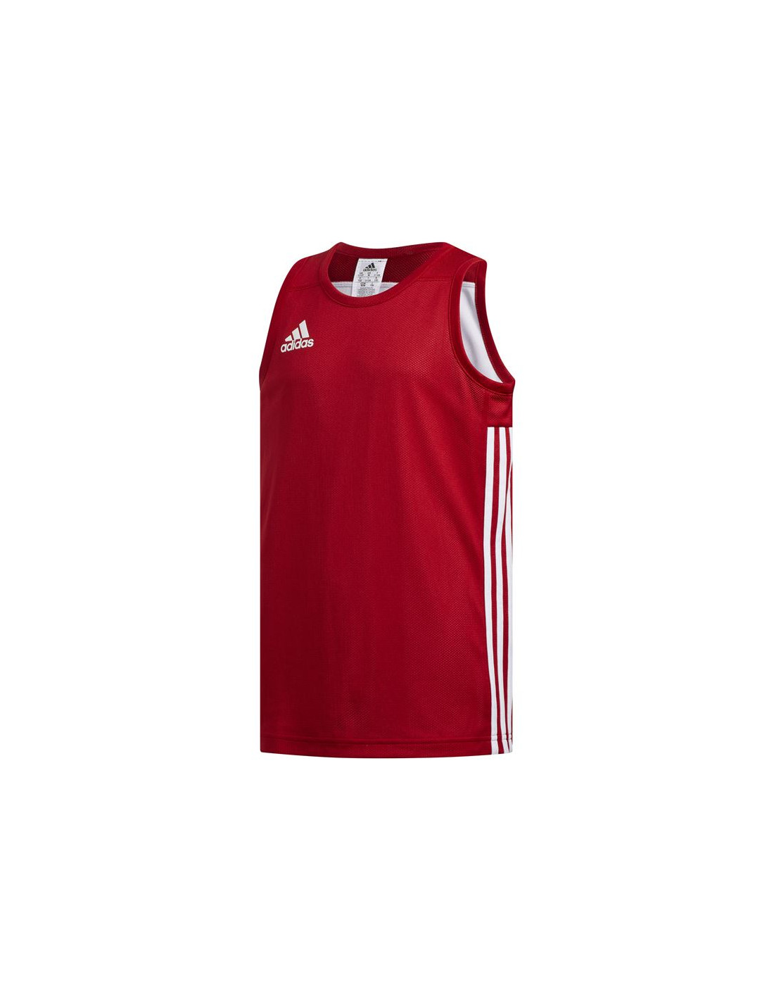 Camiseta de baloncesto adidas 3G Speed Reversible Kids Power Red
