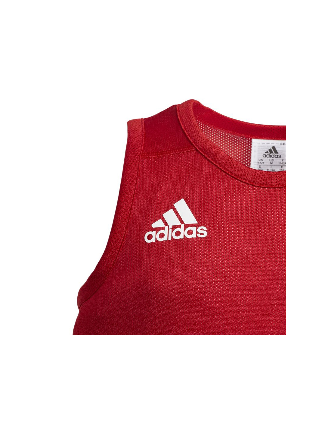 Camiseta de baloncesto adidas 3G Speed Reversible Kids Power Red