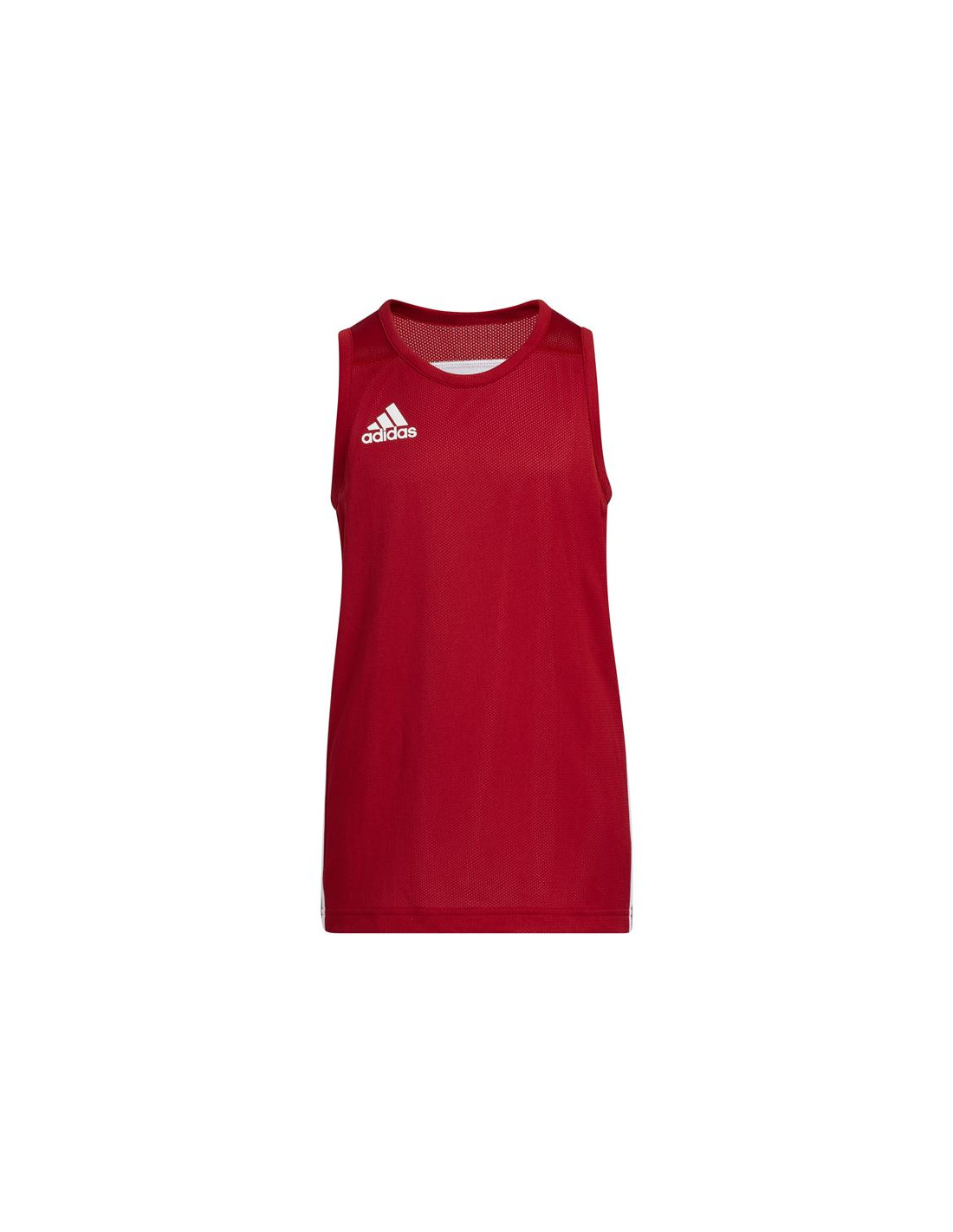 Camiseta de baloncesto adidas 3G Speed Reversible Kids Power Red