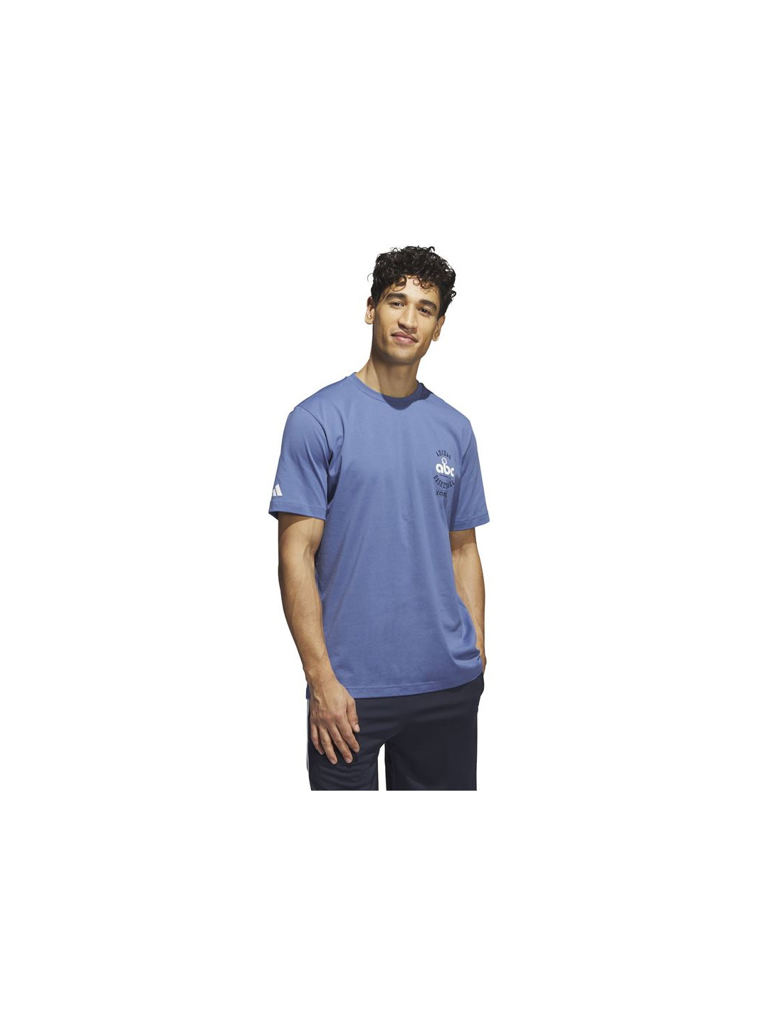Camiseta de Baloncesto adidas S Camp Story Hombre