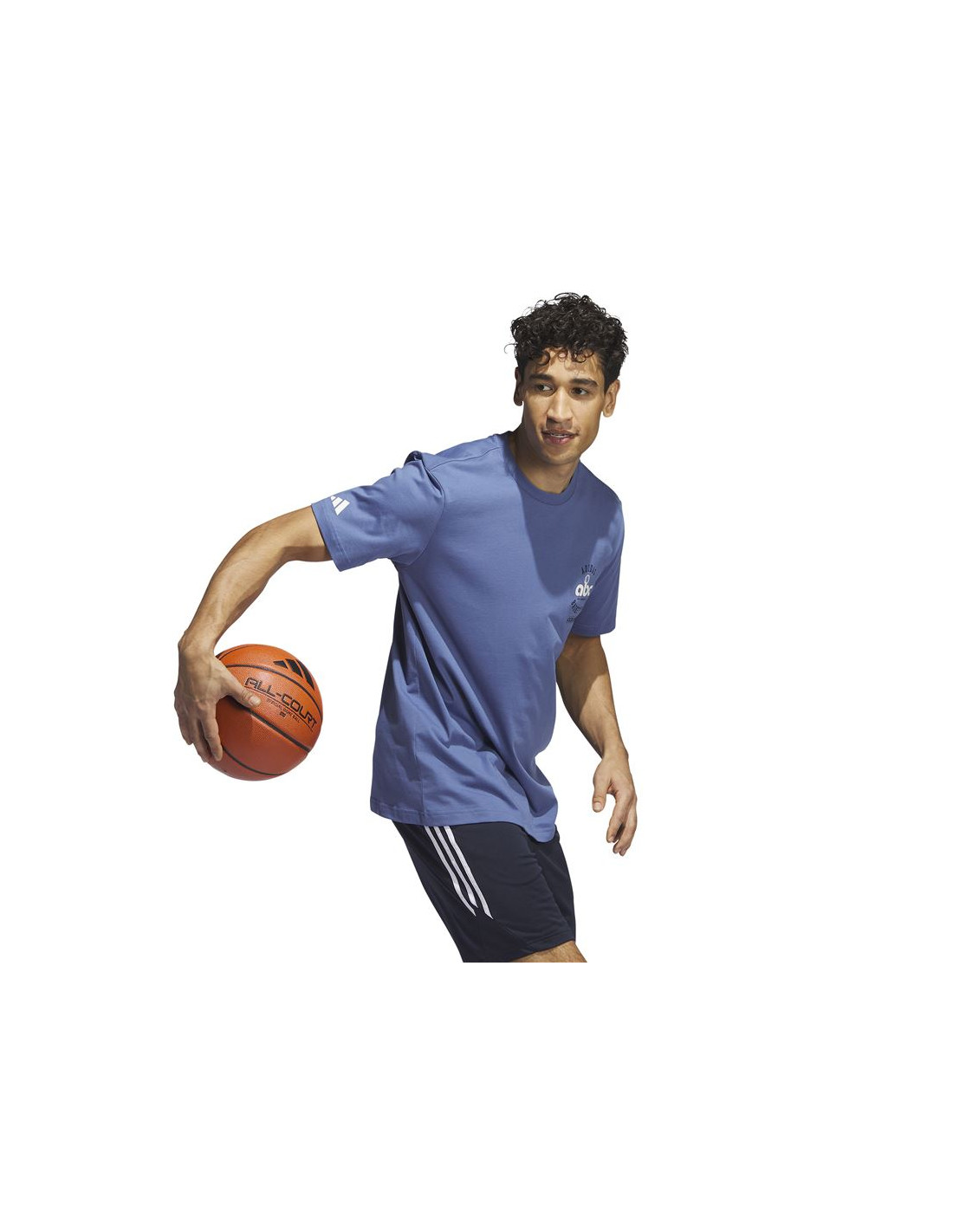 Camiseta de Baloncesto adidas S Camp Story Hombre