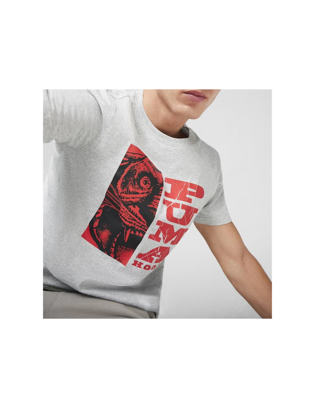 Camiseta de Baloncesto Puma The Hooper 3 Hombre Gris