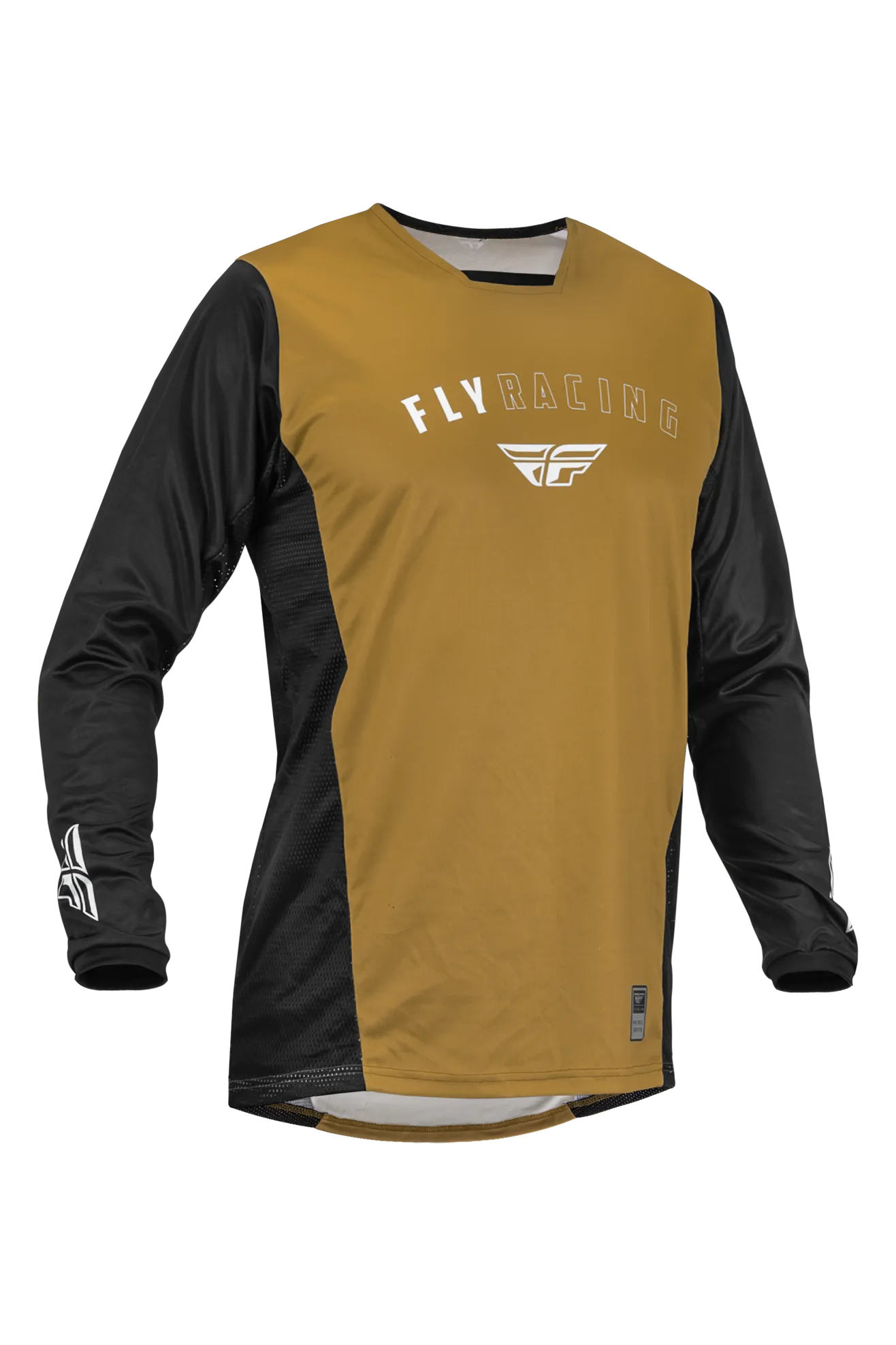 CAMISETA DE CROSS FLY RACING PATROL CARAMELONEGRO