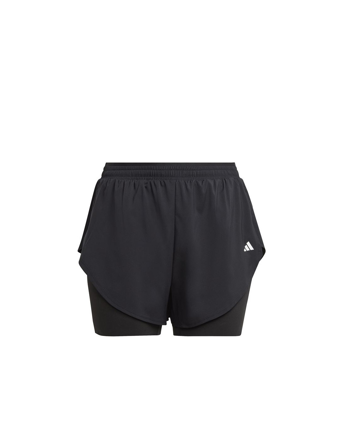 Camiseta de Fitness adidas Essentials Wtr D4T Sh Ps Mujer Negro