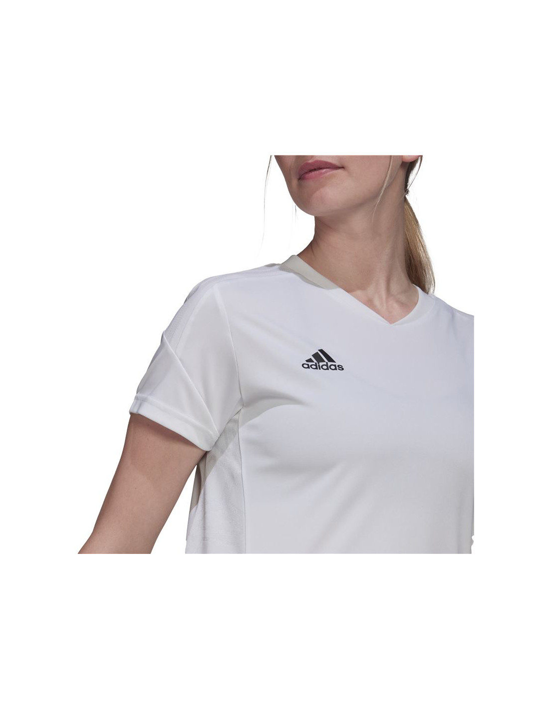 Camiseta de fútbol adidas Condivo 22 Mujer White