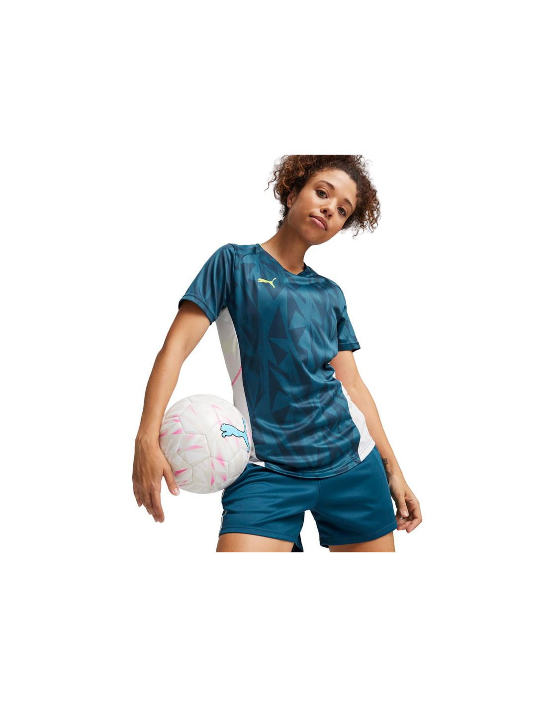 Camiseta de Fútbol Puma individualBLAZE Mujer Marino