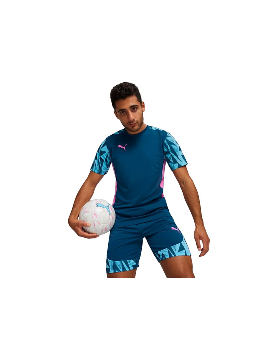 Camiseta de Fútbol Puma individualFINAL Azul Hombre