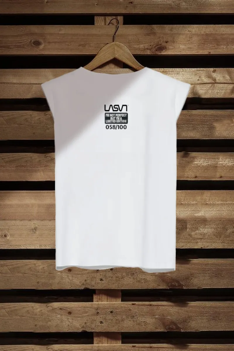 Camiseta de mujer ROCK blanca