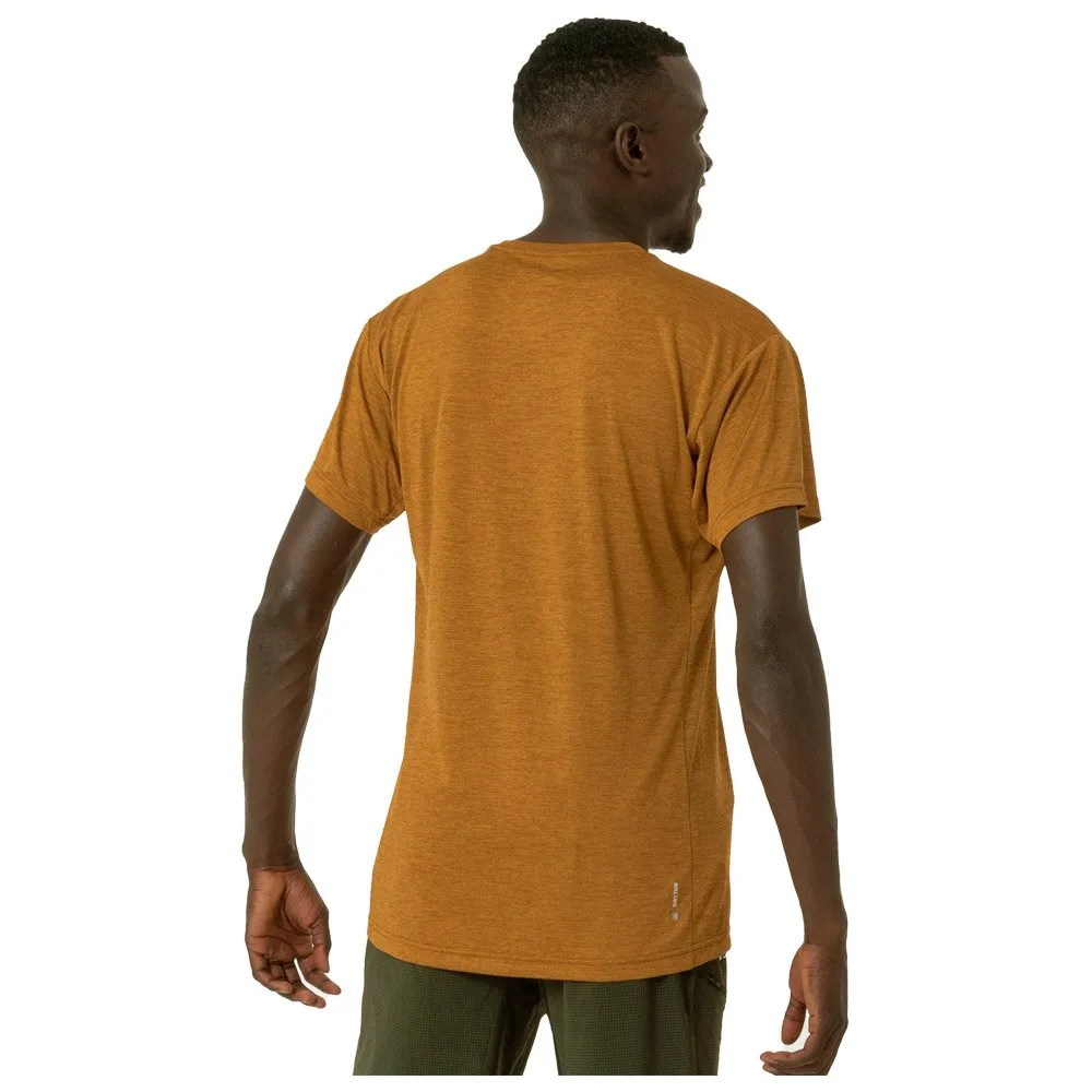 Camiseta de trekking Salewa Puez Melange Dry M Golden Brown Melange