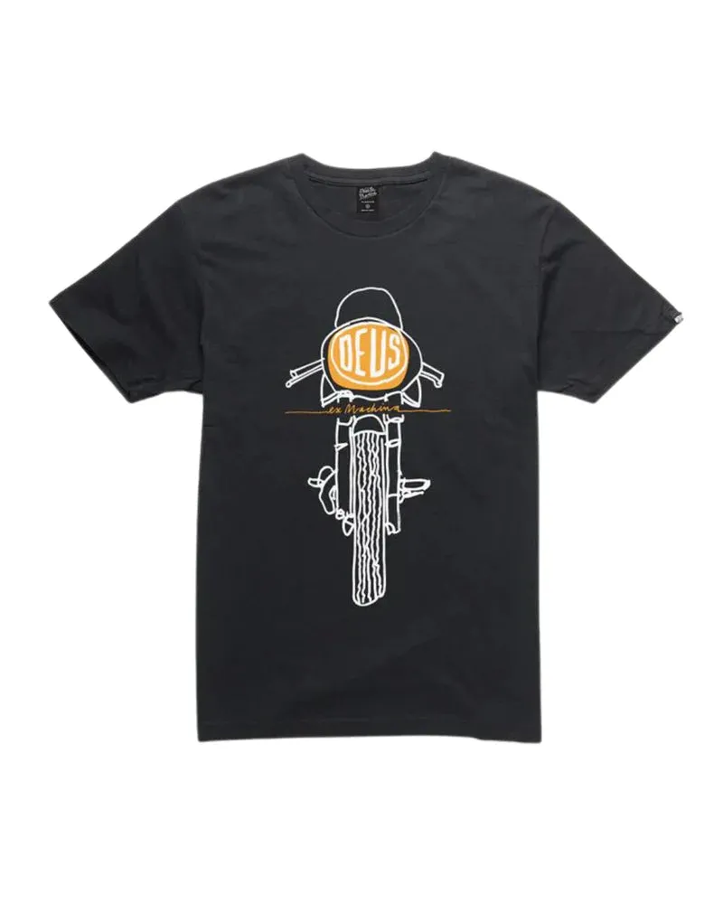 CAMISETA FRONTAL MATCHLESS NEGRA