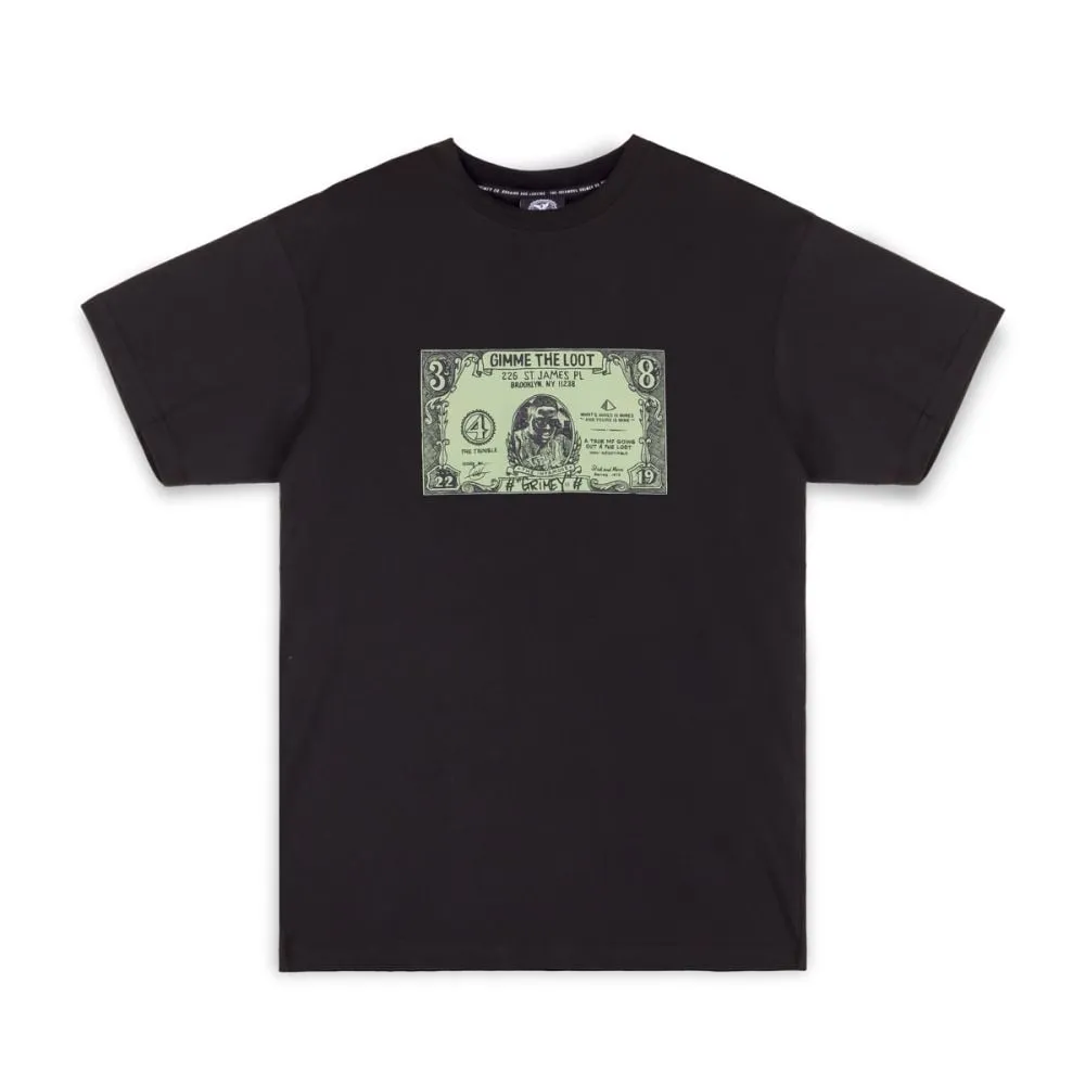 CAMISETA GRIMEY DIME SACK REGULAR  BLACK | SPRING 23