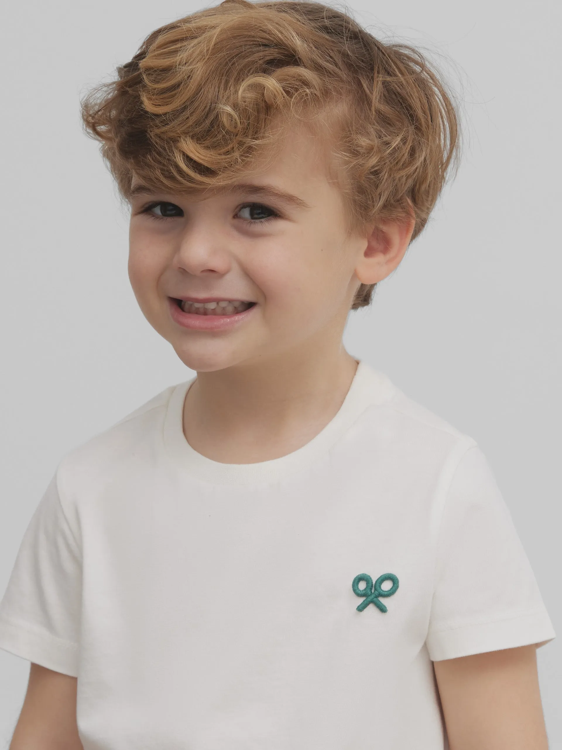 Camiseta kids let,s watch the sunset blanca